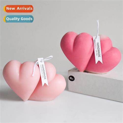 Duplex love silice candle mould INS style independent creati
