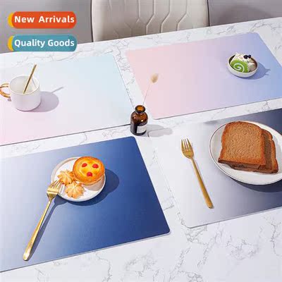 Chinese creative pattern lear placemats rectangular gradient