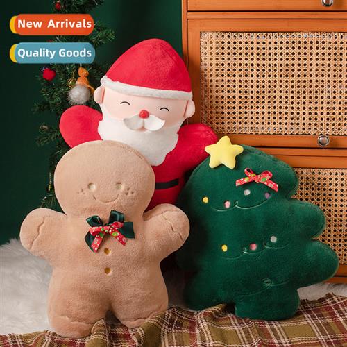 New Christmas old man doll gingerbread man plush doll Christ