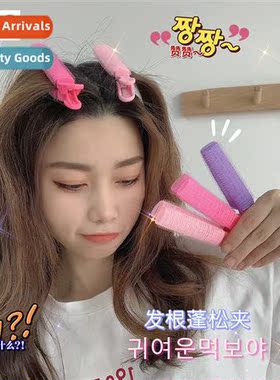 Hair root fluffy clip  fluffy simple temperament fixed curli