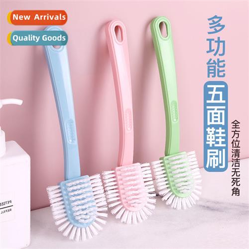 Shoe Brush Household Durable Multifunctial Five Side Shoe Wa