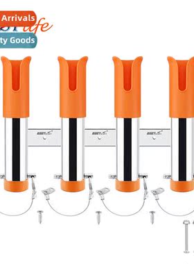 316 Stainless Steel 4-hole Bucket Rod Holder Bracket Rod Tub