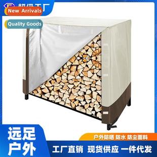 Wooden Rain Cover Firewood Shed Small Waterpro Cover Outdoor
