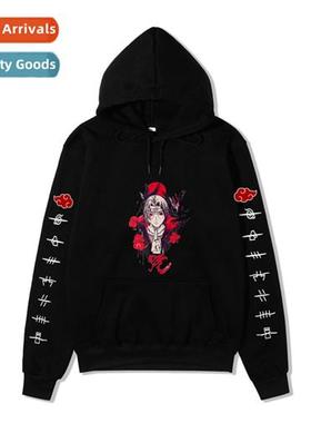 Japan anime Naruto Uchiha Weasel Printed Sweatshirt Men  Wom