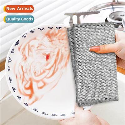 Silver Wire WipesKchen Stovetop Household CleaningPot Washin