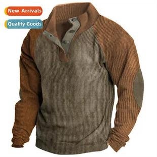 Mens Outdoor Sting Size Col Casual Fall Sleeve Euro Plunging