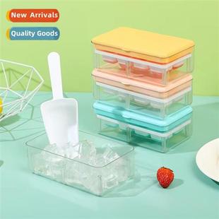ice cube lid storag plastic creative Pressing mold