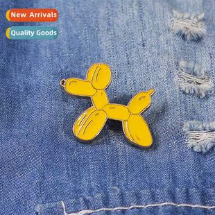 Europe and Uned States fashi carto cute sausage dog wh stud