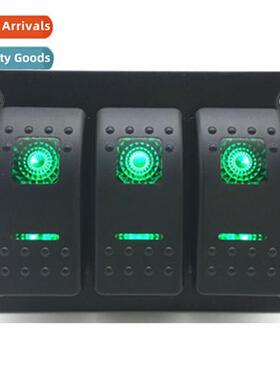 Car Boat Modificati Panel S 12-24V 3GANG Caravan Boat Yacht