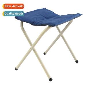 Cross Table Matching Fish Folding Metal Stool