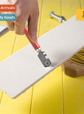 H-held wooden hle paddle knife roller tile cutting knife tun