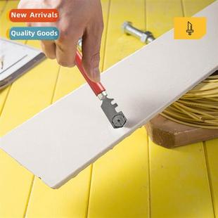 H-held wooden hle paddle knife roller tile cutting knife tun