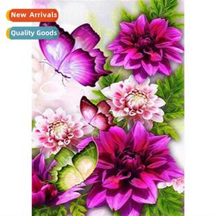 New living room hmade paste diamd full diamd cross stch deco