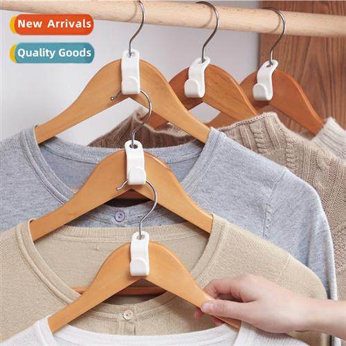 Hanger cnecting hooks stackable clos hooks closet organizing