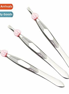 Stainless Steel Eyebrow Clip Tweezers Eyebrow Plucker Eyebro
