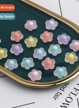 diy hmade beading materials weaving beads loose beads froste