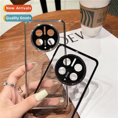 适用Huawei mate50pro mirror guard plating PC phone case P50