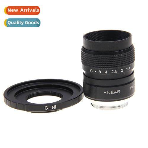 Fujian CCTV Lens 25mm F1.4 C-port Manual Iris TV & Movie Len