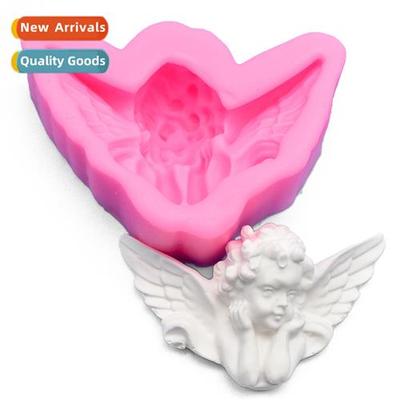 DIY Baking Tools Angel Silice Moulds Flip Chocolate Decorati