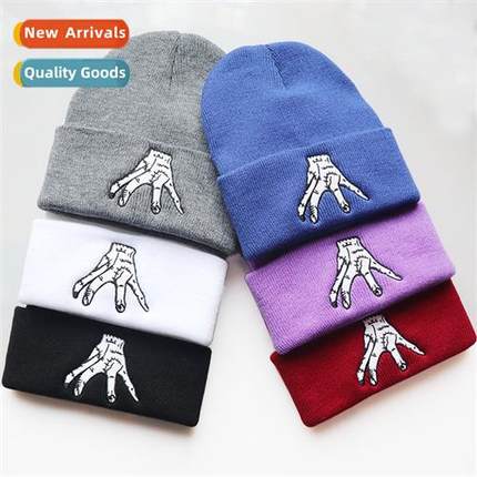 U.S. drama Wednesday Wednesday Addams hat warm pullover new