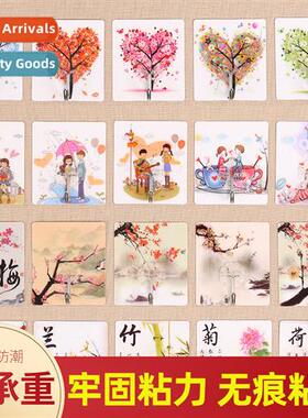 Creative transparent n-marking strg hooks kchen bathroom tra