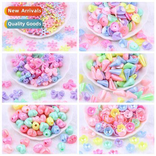 Childrens beading toys diy puzzle h threading beads bracelet