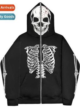 dark Y2K sternum sweatshirt men  women hoodie gothic couple