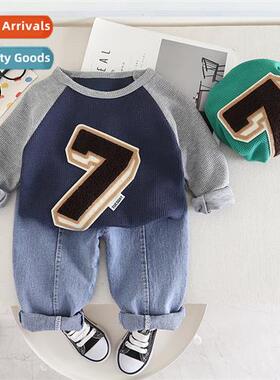 Autumn childrens clothing boys su 2023 fall  baby baby clos
