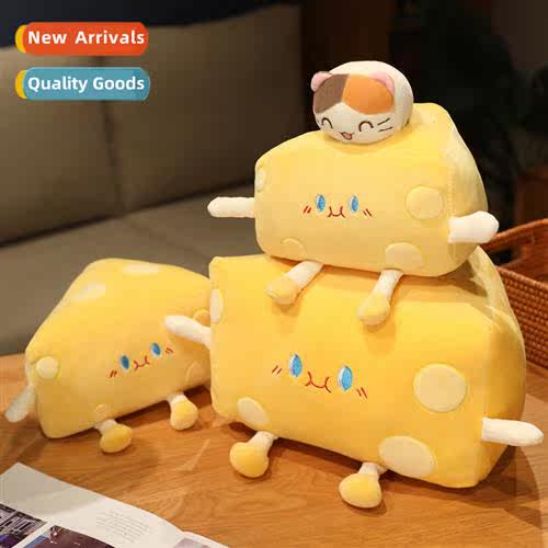 New st steal cheese animal pillow hamster cat rabb plush che