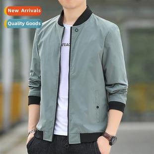 mens tide youth versatile fashi new spring 2022 men Jacket