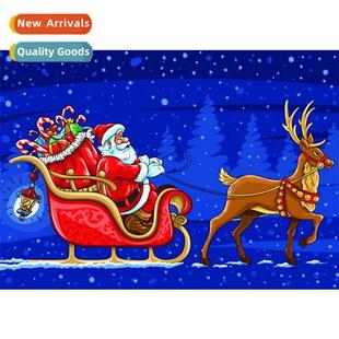 diamd living room New painting full decorati Christmas hmade