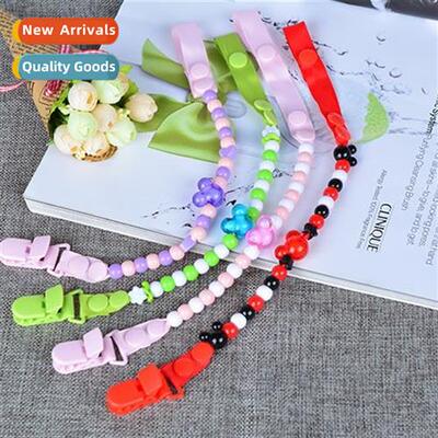 No Pull Bracelet Pacifier Chain Beaded Pacifier Anti Drop Ch