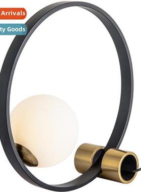 Bedroom bedside table lamp light luxury ir villa living room