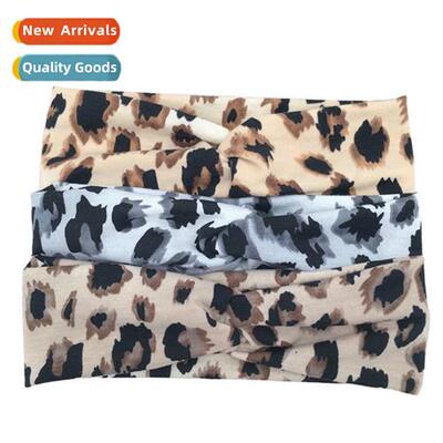 2021 new stch cott crossover headband persalised leopard spo