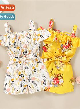 Girls spring  fall  2021 new n sleeveless halter e-shoulder