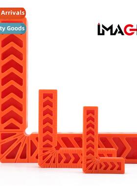 Woodworking Tools Plastic Right Angle Ruler Angle Ruler Fixe