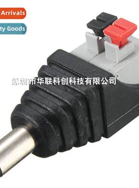 Cnectors Push type DC male cnector wh s Mor no soldering Pus
