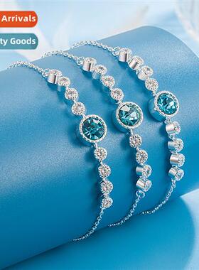 The new heart   sea bracelet female fashi wh Swarovski cryst