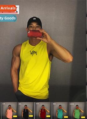 Summer new n muscle sports fness undershirt men ins Hg Kg st