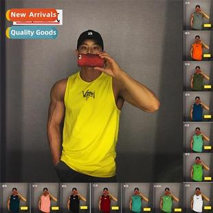 Summer new n muscle sports fness undershirt men ins Hg Kg st