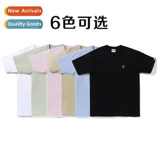 Embroidery Hundreds classic 19SS sleeve Face half soli Ape