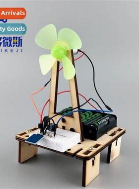 Touch sensor fan creator diy educati training robot k assemb