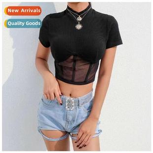 womens sexy sleeved summer tight short new through 2023 see