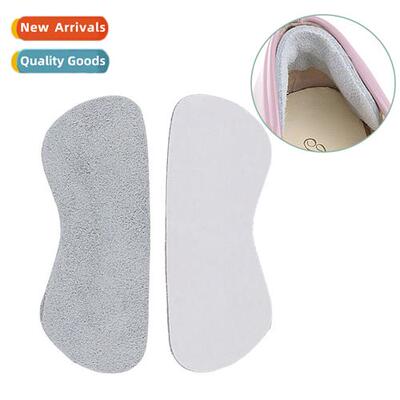 Hair cowhide suede heel  anti-fricti foot shock absorpti pre