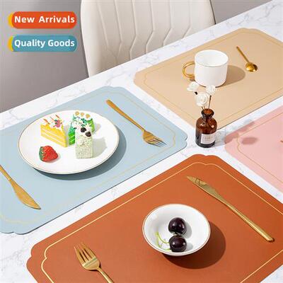 New rectangular single-color lace lear placemats hotel house