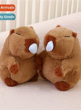 Kapi Bara doll plush toys runny nose guinea pig doll la doll