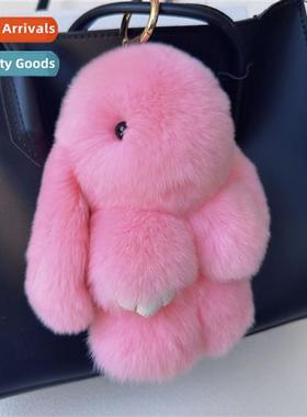 Large real otter rabb  bunny pendant pretending to be dead r