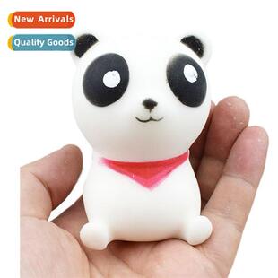 TPR plastic extrusi st rubber cute panda decompressi pinch f