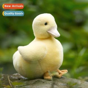 duck doll toys ltle clot plush yellow duckling Cute simulati