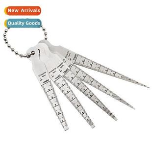 Stainless Steel High Gap Taper Plug Precisi Rule Ruler